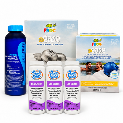 Frog @ease 4 Month Hot Tub Package